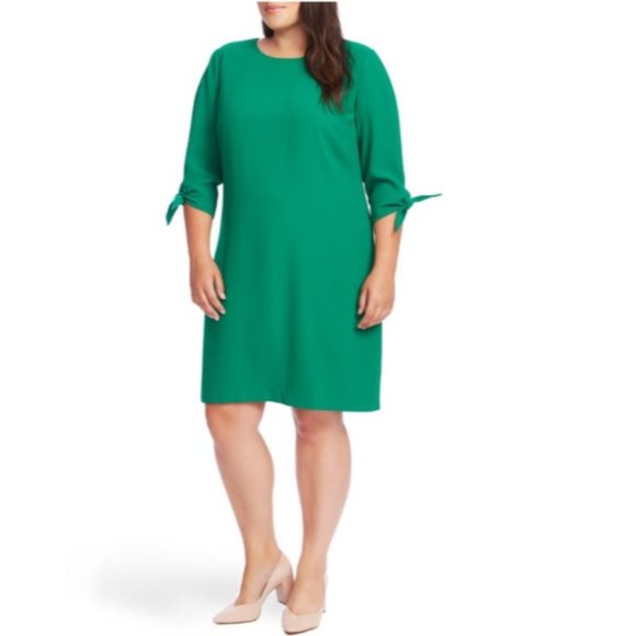 CeCe Green Midi Dress - Picture 2 of 8